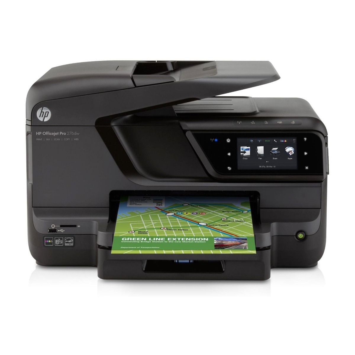 HP OfficeJet Pro 276dw printer — compatible cartridges available